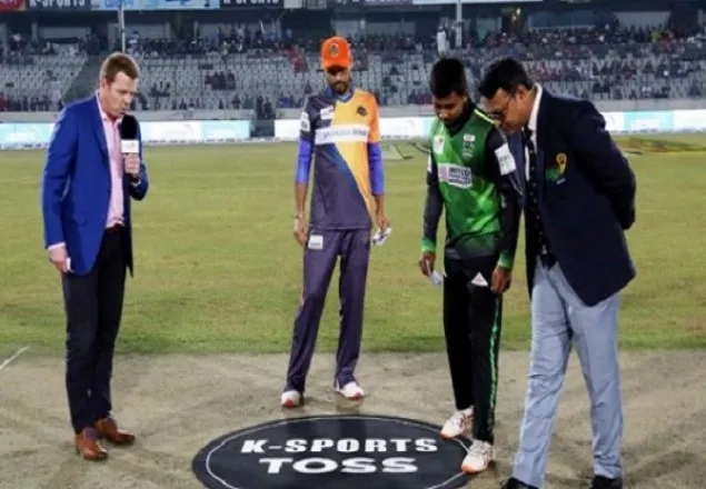 টস জিতে ঢাকার বিপক্ষে ব্যাটিংয়ে সিলেট