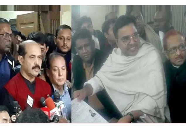আওয়ামী লীগের মনোনয়ন পেতে ফরম জমা দিলেন খোকন-আতিক 