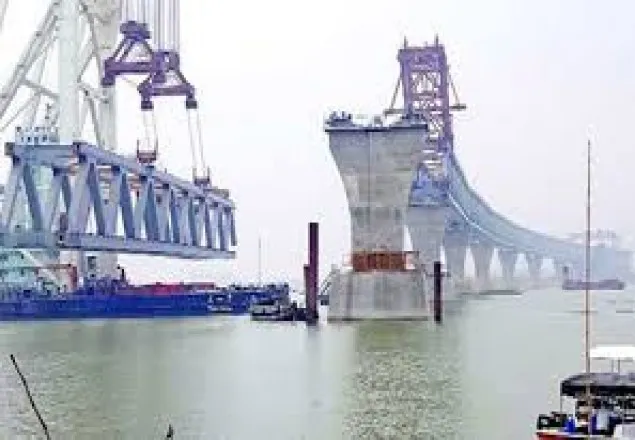 আজ বসতে পারে পদ্মা সেতুর ২০তম স্প্যান 