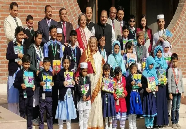 বই উৎসবের উদ্বোধন করলেন প্রধানমন্ত্রী
