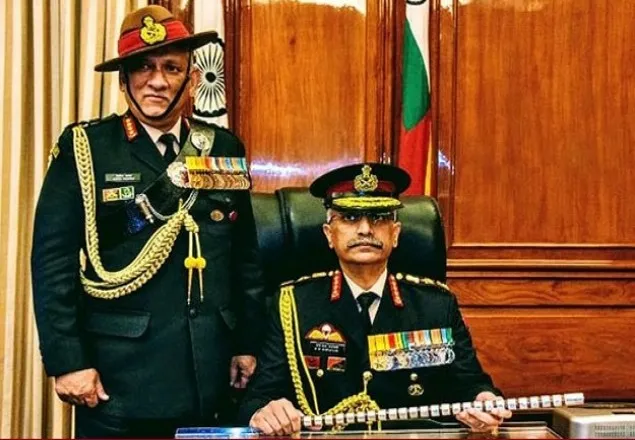 ভারতের নতুন সেনাপ্রধান মনোজ মুকুন্দ নারাভানে