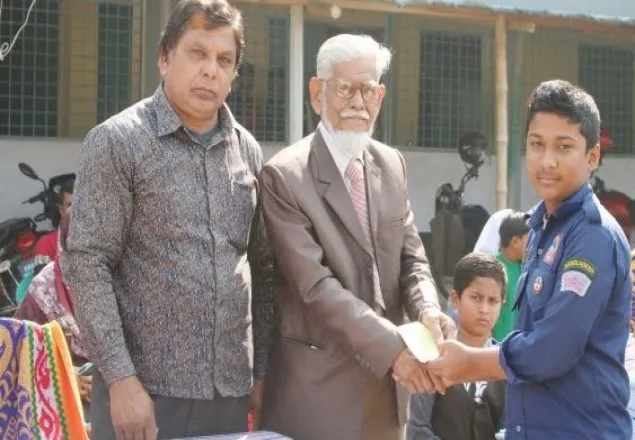 মাগুরা শ্রীপুরে গরীব ও মেধাবী শিক্ষার্থীদের মাঝে আন্নামিয়া বৃত্তি প্রদান