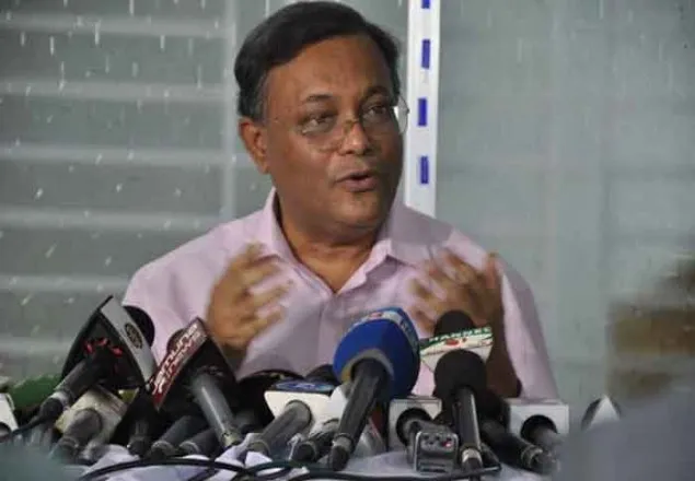 নির্বাচনকে প্রশ্নবিদ্ধ করতে চাইছে বিএনপি : তথ্যমন্ত্রী