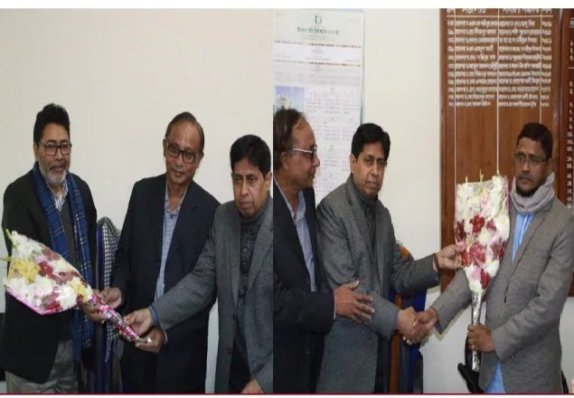 ইবি শিক্ষক সমিতির নতুন কমিটির দায়িত্ব গ্রহণ