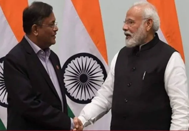 নরেন্দ্র মোদির সঙ্গে সাক্ষাৎ করলেন হাছান মাহমুদ