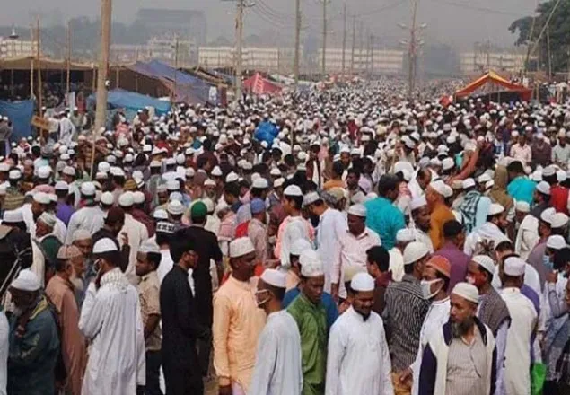 বিশ্ব ইজতেমার দ্বিতীয় পর্বে চলছে বয়ান, মুসল্লিদের ঢল অব্যাহত