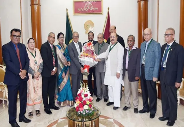  গণমাধ্যমে পেশাদারিত্ব নিশ্চিতের আহ্বান রাষ্ট্রপতির