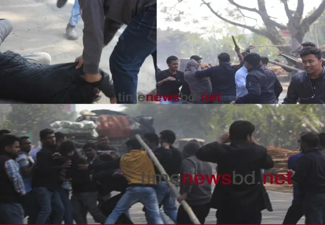 ইবিতে ছাত্রলীগের দু’গ্রুপে সংঘর্ষ, সভাপতি-সম্পাদকসহ ২০ নেতাকর্মী আহত