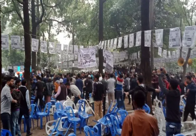  গুলশানে আতিকুলের নির্বাচনী পথসভায় সংঘর্ষ