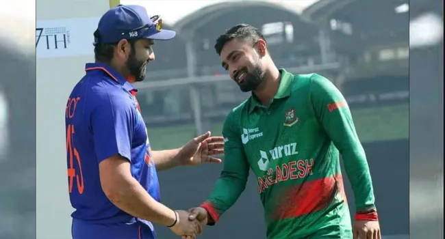 টসে জিতে ফিল্ডিংয়ে বাংলাদেশ