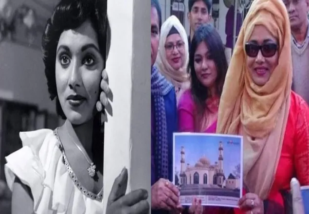 নায়িকার নিজ অর্থে মায়ের নামে মসজিদ নির্মাণ