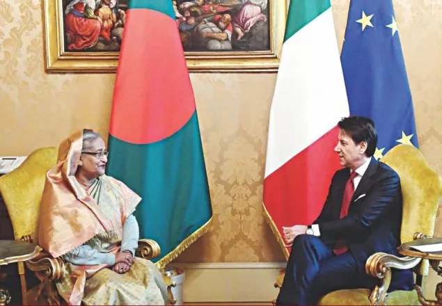 রোহিঙ্গাদের সহায়তার অতিরিক্ত আরও ১০ লাখ ইউরো দেবে ইতালি