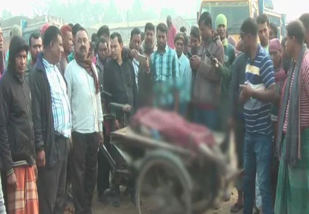 ভারতীয় ট্রাকে পিষ্ট হয়ে বাংলাদেশি নিহত