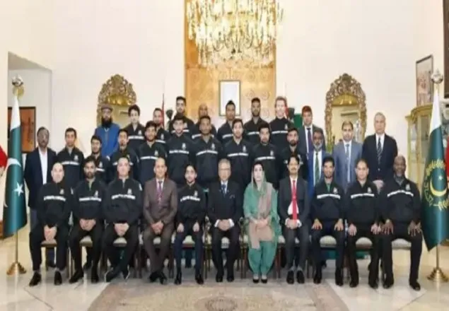 পাকিস্তানের প্রেসিডেন্ট ভবনে চা খেলেন টাইগাররা