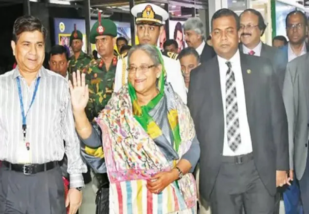  ইতালি সফর শেষে দেশে ফিরেছেন প্রধানমন্ত্রী