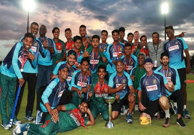 বিশ্বকাপ জয়ী যুবারা দেশে ফিরবে বুধবার