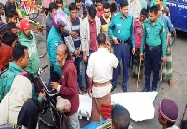 সিলেটে সড়ক দুর্ঘটনায় রিকশাচালক নিহত
