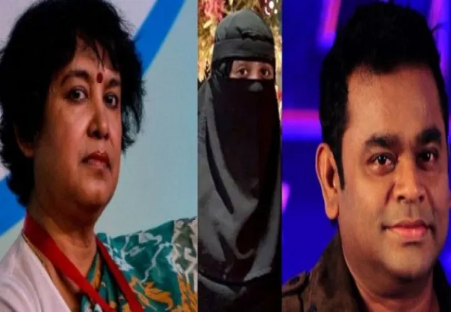 এ আর রহমানের মেয়ের বোরকা নিয়ে তসলিমার মন্তব্য