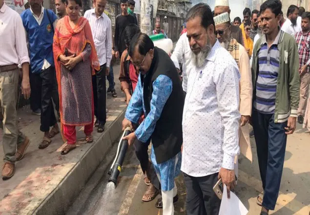 মশা নিধনে ডিএনসিসি‘র বিশেষ কর্মসূচি শুরু