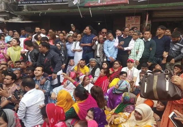 নয়াপল্টন থেকে প্রেসক্লাব অভিমুখে বিএনপির বিক্ষোভ মিছিল