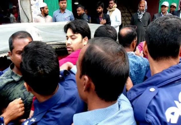 নেত্রকোনা জেলা ছাত্রদলের সাধারণ সম্পাদক গ্রেফতার