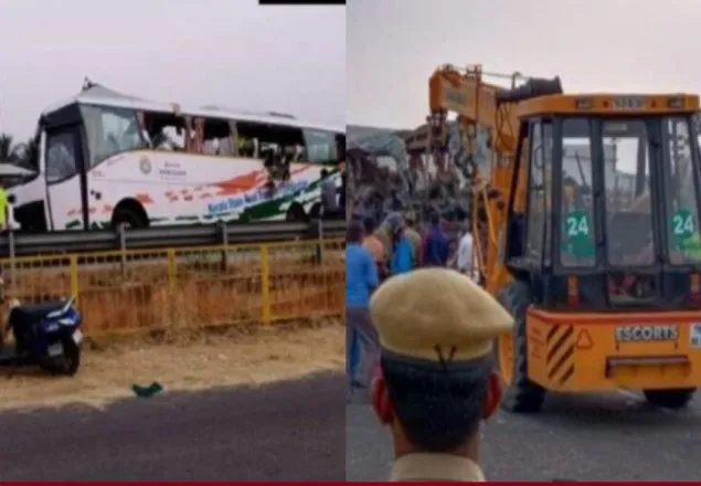 তামিলনাড়ুতে ভয়াবহ বাস দুর্ঘটনা, ১৮ যাত্রী নিহত