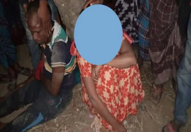 পরকীয়ায় গাছে বেঁধে নির্যাতন