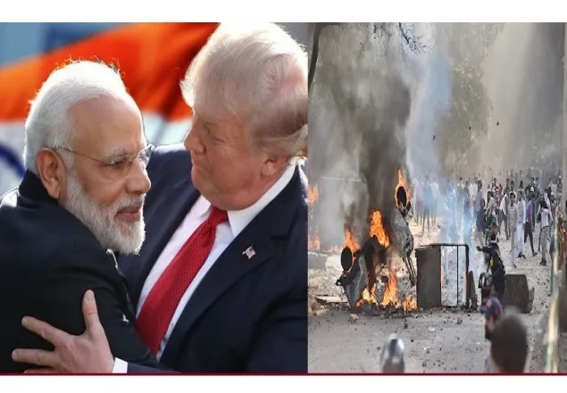 ট্রাম্পের ভারত সফরের মধ্যেই দিল্লিতে ব্যাপক সংঘর্ষ, পুলিশ সদস্য নিহত