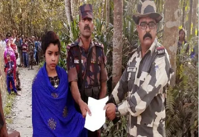 প্রেমের টানে চলে আসা ভারতীয় তরুণীকে বিএসএফ’র কাছে হস্তান্তর
