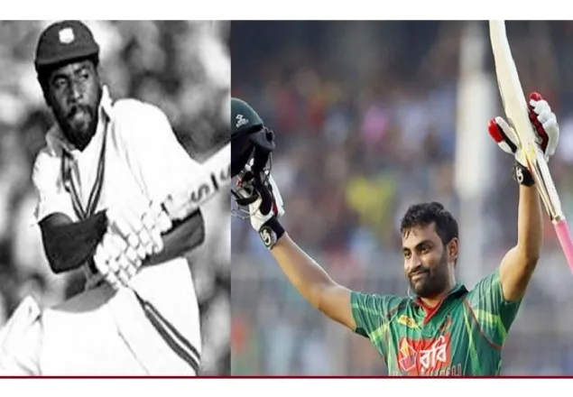 রেকর্ড ভেঙে কিংবদন্তি ভিভ রিচার্ডসকে ছাড়িয়ে গেলেন তামিম 