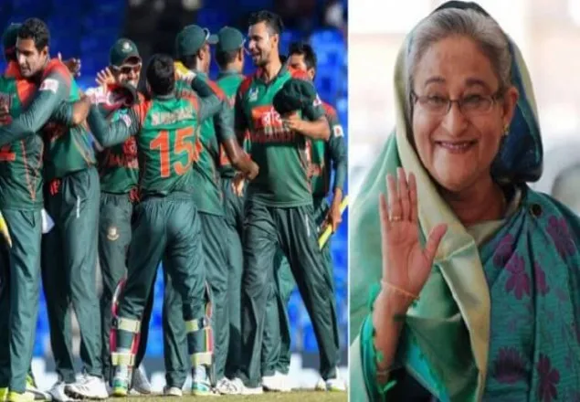 জিম্বাবুয়ের বিপক্ষে ওয়ানডে সিরিজ জয়ী টাইগারদের প্রধানমন্ত্রীর অভিনন্দন