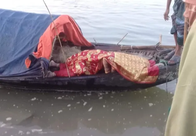 গয়নাগাটি আর লাল শাড়িটাও আছে, নেই শুধু প্রাণটাই