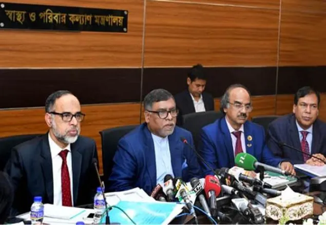 ৩০ দেশের রাষ্ট্রদূতের সাথে স্বাস্থ্যমন্ত্রীর জরুরি বৈঠক