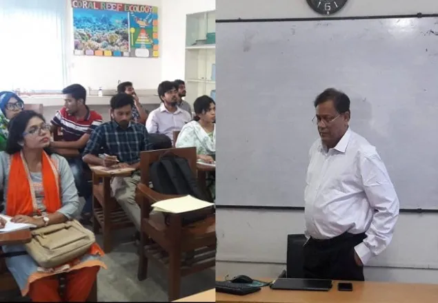 ব্যস্ততা সত্ত্বেও শিক্ষকতা অব্যাহত রেখেছেন তথ্যমন্ত্রী ড. হাছান মাহমুদ