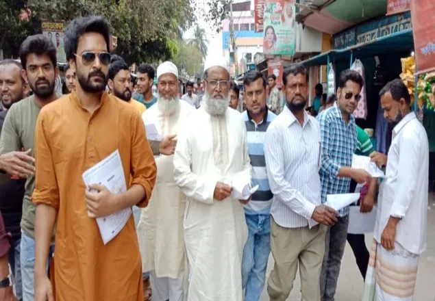 মাগুরায় বিএনপি করোনাভাইরাস সম্পর্কিত জনসচেতনতামূলক প্রচার