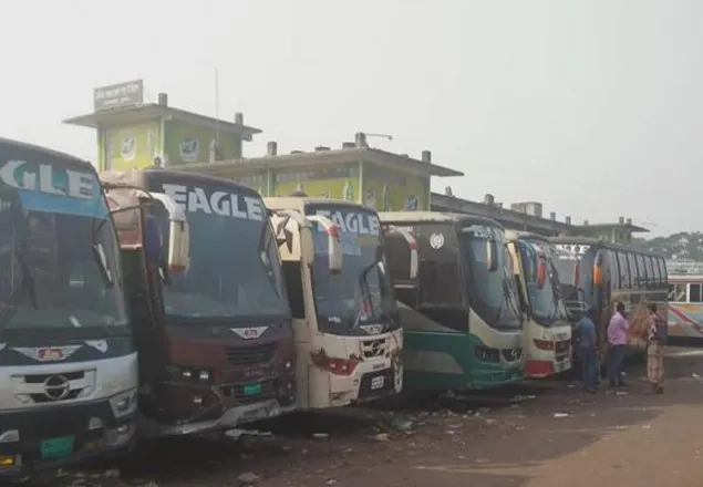 খুলনায় বুধবার থেকে দূরপাল্লার বাস চলাচল বন্ধ
