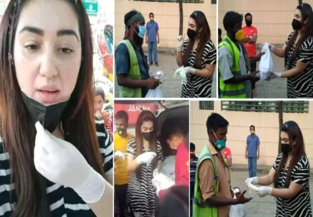 করোনা: দুঃসময়ে অসচ্ছলদের পাশে চিত্রনায়িকা অপু (ভিডিও)