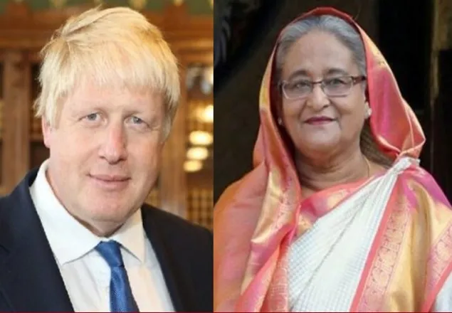 করোনায় আক্রান্ত ব্রিটিশ প্রধানমন্ত্রীকে সমবেদনা জানিয়েছেন শেখ হাসিনা