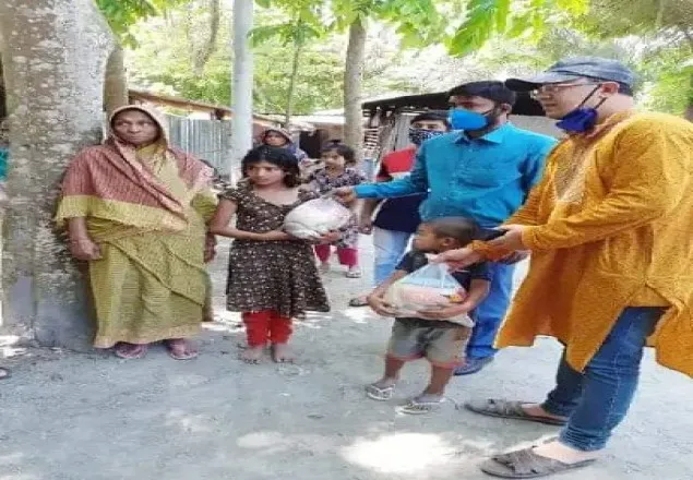 মাগুরায় শতাধিক হতদরিদ্র পরিবারের মাঝে সবুজ আন্দোলনের খাদ্য সহায়তা প্রদান