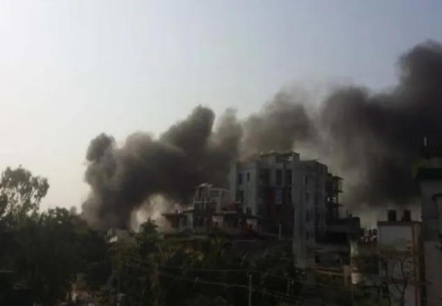 হাতিরঝিলে পাওয়ার হাউজে অগ্নিকাণ্ড