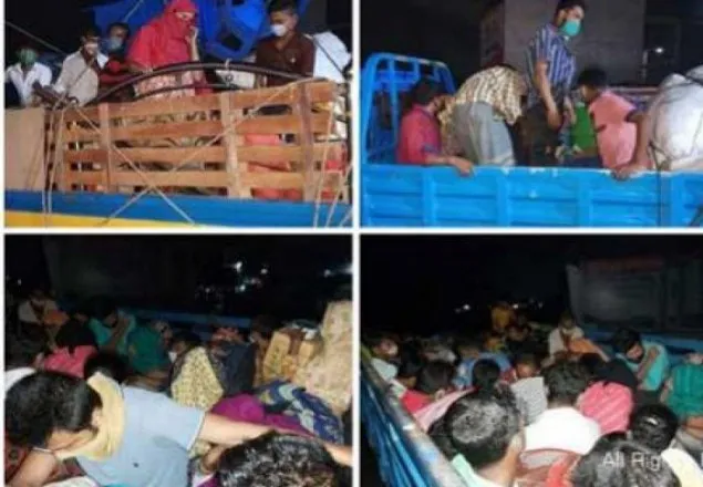 করোনা: নারায়ণগঞ্জ থেকে পালানোর সময় পাঁচ শতাধিক আটক