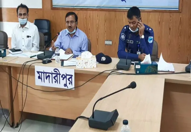 ১০টার পর থেকে মাদারীপুর জেলা লকডাউন ঘোষণা