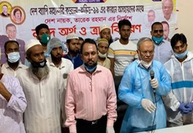এ পর্যন্ত ১২ লাখ মানুষকে ত্রাণ দিয়েছে বিএনপি: রিজভী