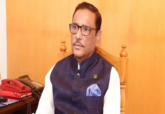 বিএনপি করোনা নিয়ে নালিশের রাজনীতি শুরু করছে : ওবায়দুল কাদের