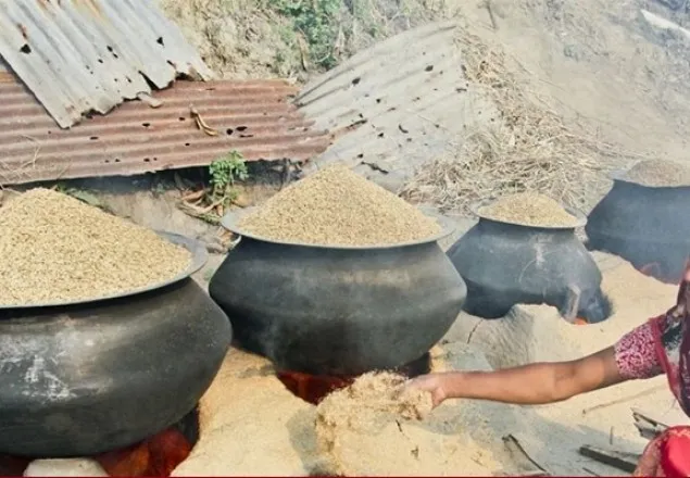 উঠানে ধান সিদ্ধ করার সময় বজ্রপাতে দুই গৃহবধূর মৃত্যু