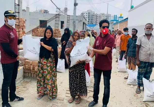 এসএসসি ২০০২ ব্যাচ বাংলাদেশ এর ঈদ সামগ্রী বিতরণ
