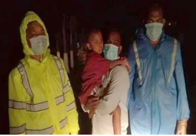 হাতিরঝিল থেকে অপহৃত শিশু  সিফাত ৮ ঘন্টার মধ্যেই উদ্ধার