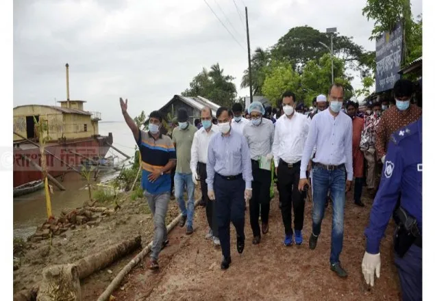 ক্ষতিগ্রস্ত বেড়িবাঁধ টেকসই করতে ১০০ কোটি টাকার প্রকল্প