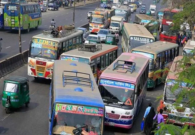 গণপরিবহনে ৮০% ভাড়া বাড়ানোর সুপারিশ করল বিআরটিএ