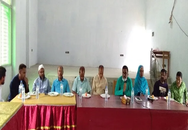 রাবি শিক্ষার্থীদের নিয়ে ঈদ শুভেচ্ছা বিনিময় করেন মিজানুর রহমান নীলু